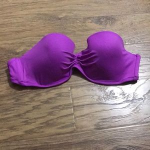 Victoria Secret 34 DD bandeau swim top